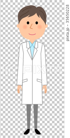 白衣の男性 35650228