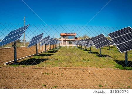 Solar panels, photovoltaics 35650576