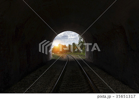 Old railway tunnel Old railway tunnel 35651317