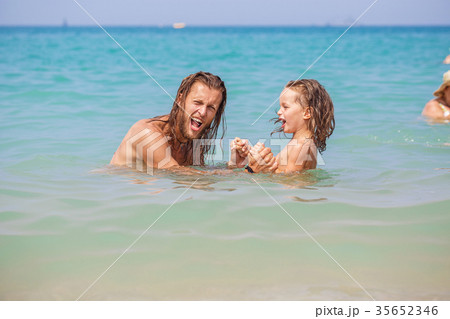 Father and son 35652346
