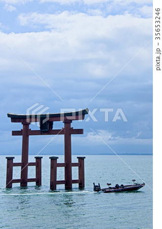 白髭神社大鳥居 35653246