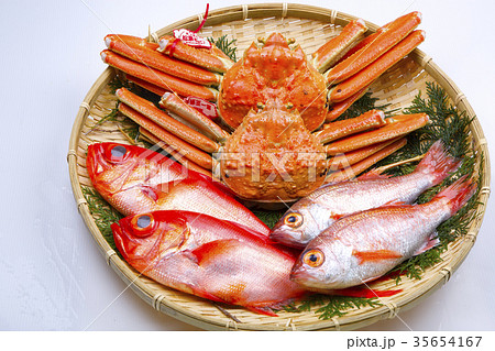 海鮮盛り合わせ 食材 海鮮盛り合わせ 食材 35654167