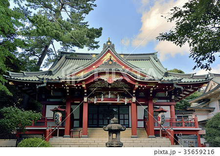 法華経寺　奥之院 35659216