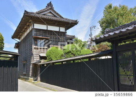 安善小路　黒塀通り　浪漫亭　村上　新潟 35659866