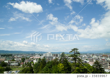 鶴ヶ城　天守閣からの眺望 35659967