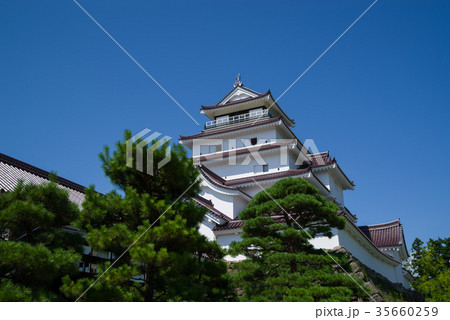 鶴ヶ城　天守閣 35660259