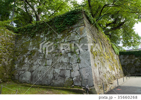 鶴ヶ城　石垣 35660268