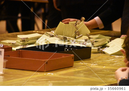 開票風景 開票風景 35660961