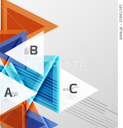 Triangles and geometric shapes abstract background Triangles and geometric shapes abstract background 35661345