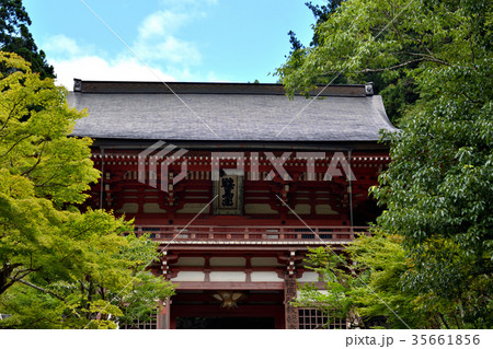 鞍馬寺の仁王門 鞍馬寺の仁王門 35661856