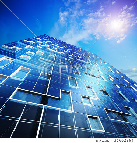 Building concept 3d rendering scene Building concept 3d rendering scene 35662864