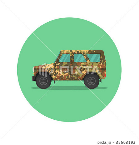 Car icon jeep 35663192