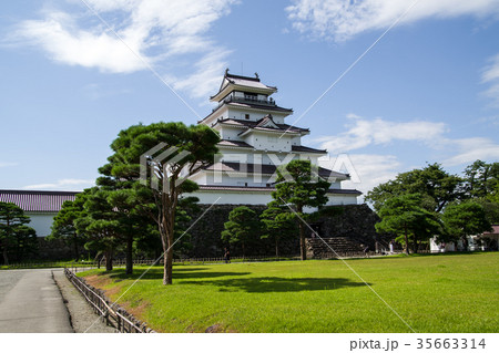 鶴ヶ城　天守閣 35663314