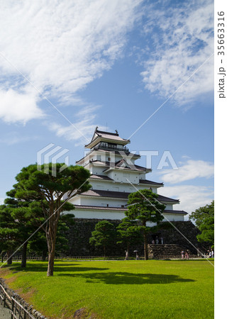 鶴ヶ城　天守閣 35663316