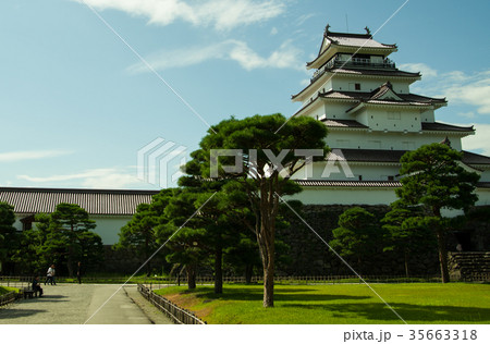 鶴ヶ城　天守閣 35663318