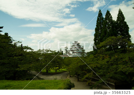 鶴ヶ城　天守閣 35663325