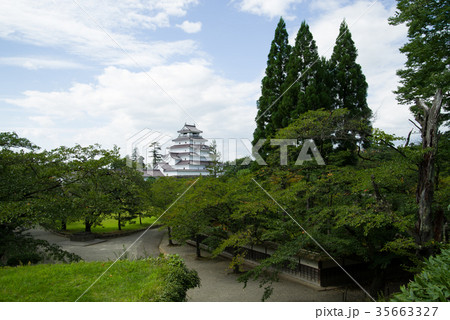 鶴ヶ城　天守閣 35663327