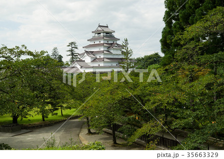 鶴ヶ城　天守閣 35663329