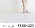 ballet point foot position on right frame 35664823