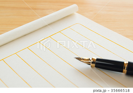 手紙　便箋　挨拶状　お礼状　便り　和紙　遺言書作成 35666518