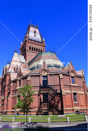 ハーバード大学周辺の風景・サンダース劇場（アメリカ） 35670086