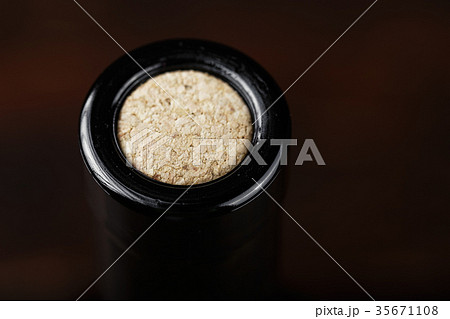 a bottle of wine closed with a cork a bottle of wine closed with a cork 35671108