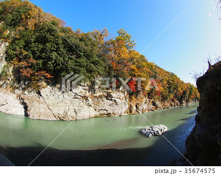 長瀞の紅葉 長瀞の紅葉 35674575