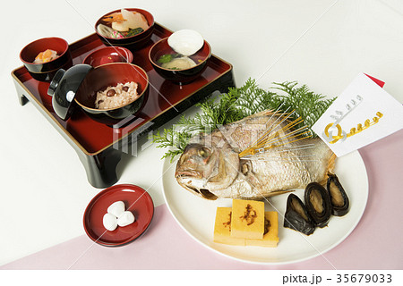 お食い初めの料理 35679033
