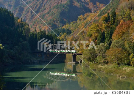 会津　第四只見川橋梁 35684385