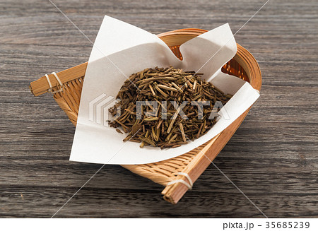 ほうじ茶　茶葉　日本茶　箕ざる 35685239