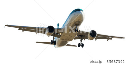 Aircraft isolated Aircraft isolated 35687392