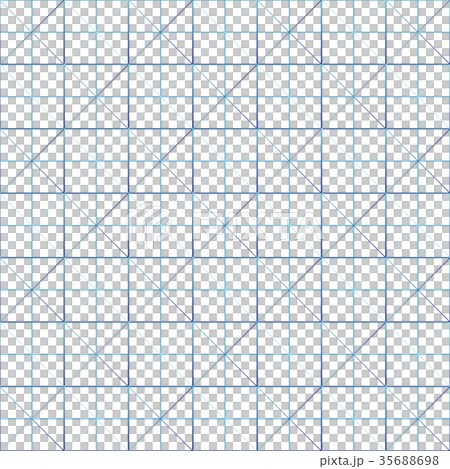 パターン背景ブルーライン 35688698