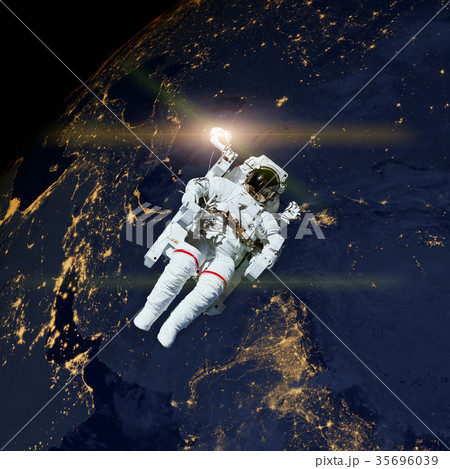 Astronaut in space 35696039