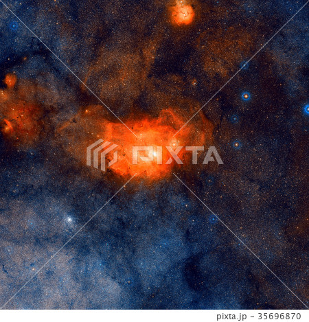 Area around the Lagoon Nebula. 35696870