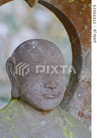 信州の文化財　名工　守屋貞治の石仏　延命地蔵菩薩像（長野県木曽町開田高原末川　瑞松寺） 35699029