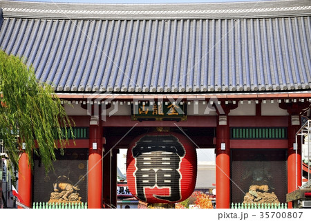 東京　浅草　雷門 35700807