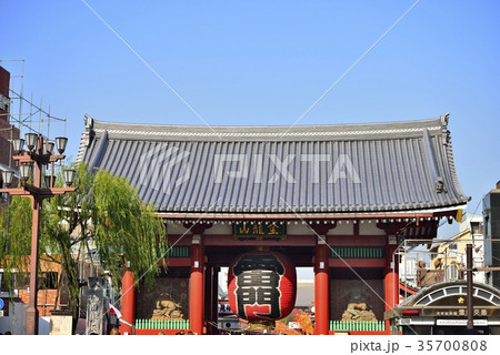 東京　浅草　雷門 35700808