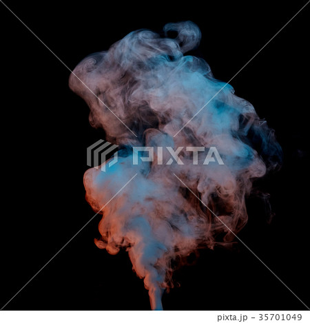 smoke on dark background 35701049