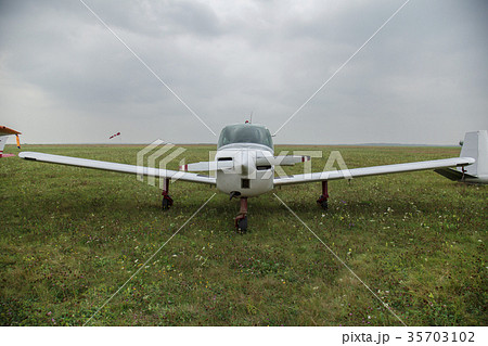 plane on the white background plane on the white background 35703102