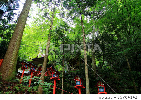 京の奥座敷　貴船神社　絵馬発祥の社 35704142