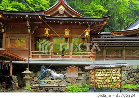 京の奥座敷 貴船神社 絵馬発祥の社 京の奥座敷 貴船神社 絵馬発祥の社 35705824