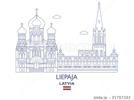 Liepaja City Skyline, Latvia Liepaja City Skyline, Latvia 35707202