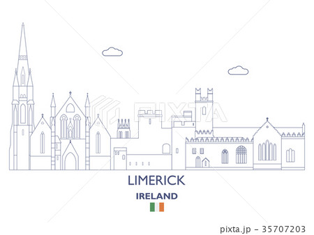 Limerick City Skyline, Ireland Limerick City Skyline, Ireland 35707203