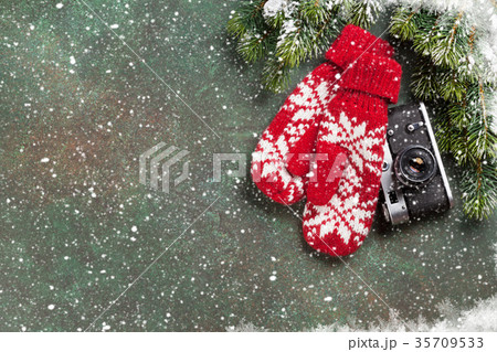 Christmas greeting card 35709533