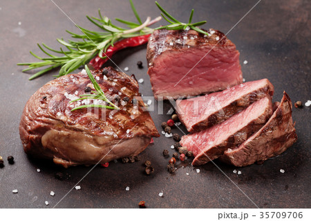 Grilled fillet steak 35709706