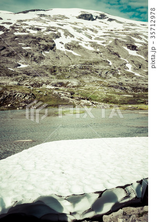 Mountain scenery in Jotunheimen National Park Mountain scenery in Jotunheimen National Park 35712978
