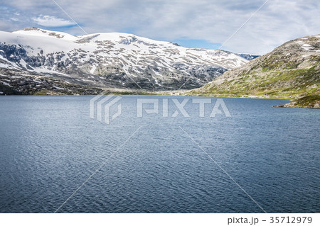 Mountain scenery in Jotunheimen National Park 35712979