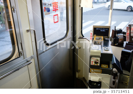 阪堺電車 505号の内装 阪堺電車 505号の内装 35713451