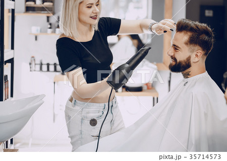 guy in the barbercos 35714573