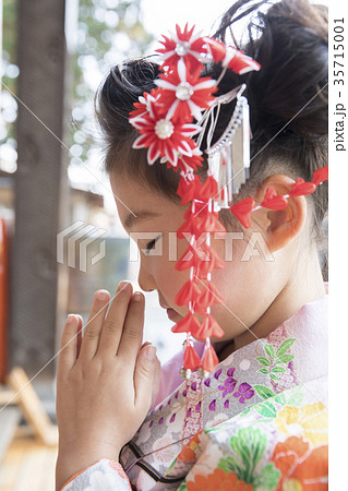 七五三　初詣イメージ 35715001